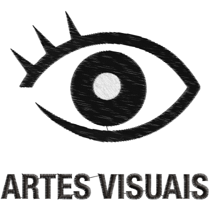 Matriz de Bordado Símbolo de Artes Visuais 